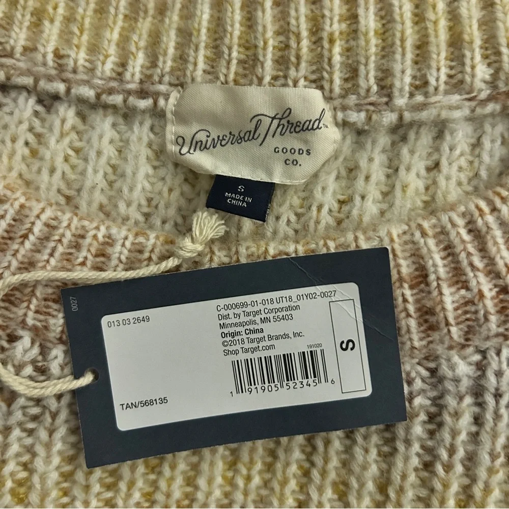 Universal Thread Multicolor Striped Sweater - Picture 4 of 6